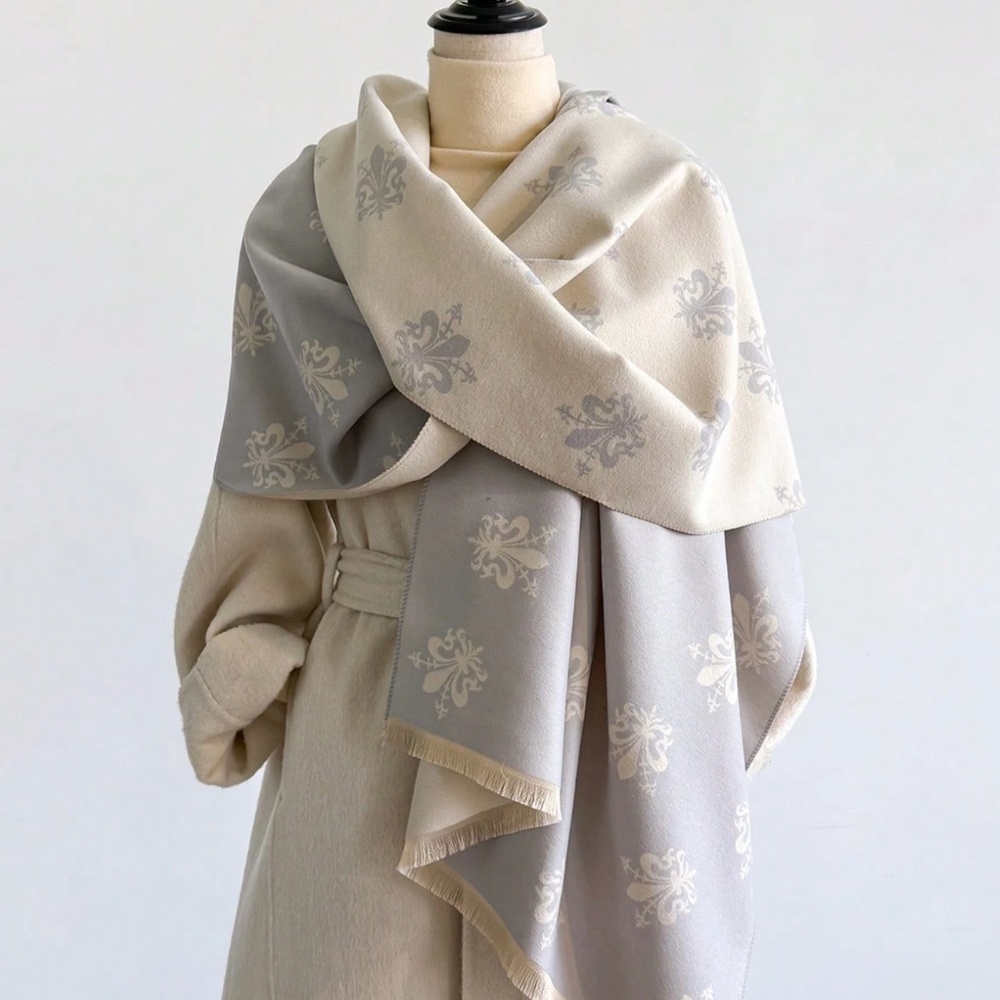 Luxury Soft Blanket Scarf Wraps - Cashmere Fall/Winter Scarf - Oversized Scarf